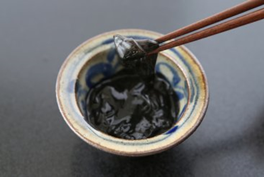 ホタルイカの黒作り