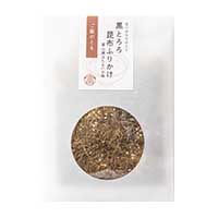 黒とろろ昆布ふりかけ〈富山湾ほたるいか味〉
